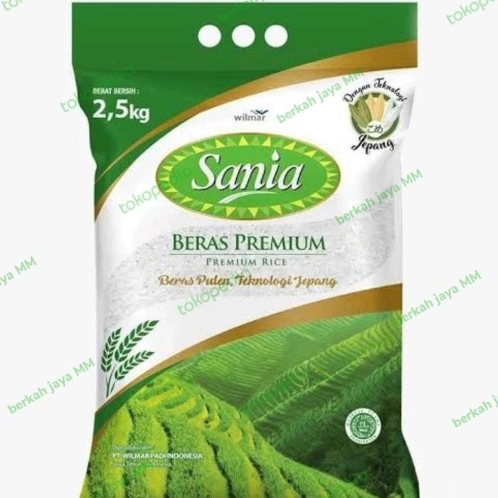 

beras Sania 2,5 kg premium