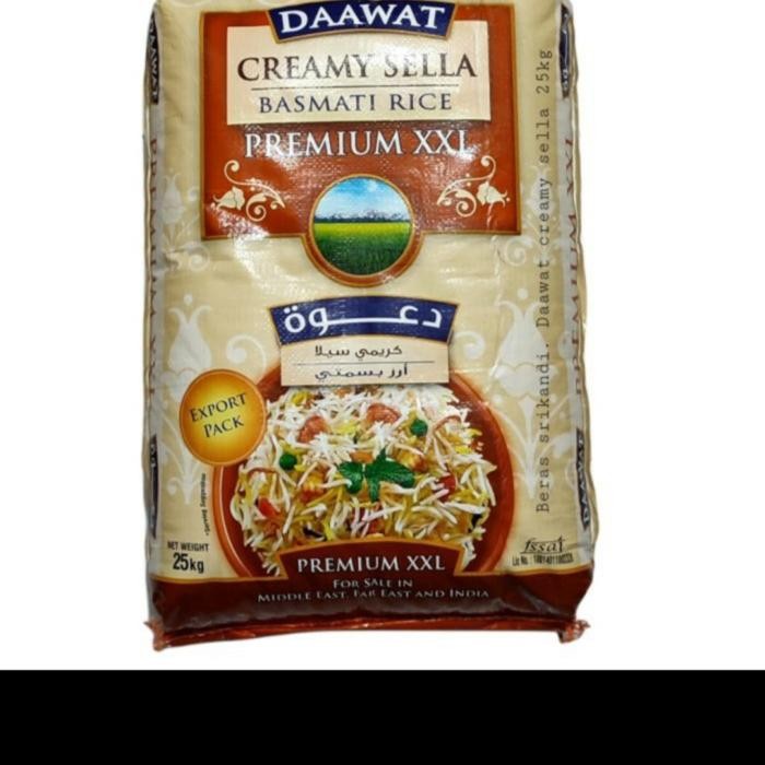 

Daawat Creamy Sella Basmati Rice / Beras Basmati creamy 1 kg