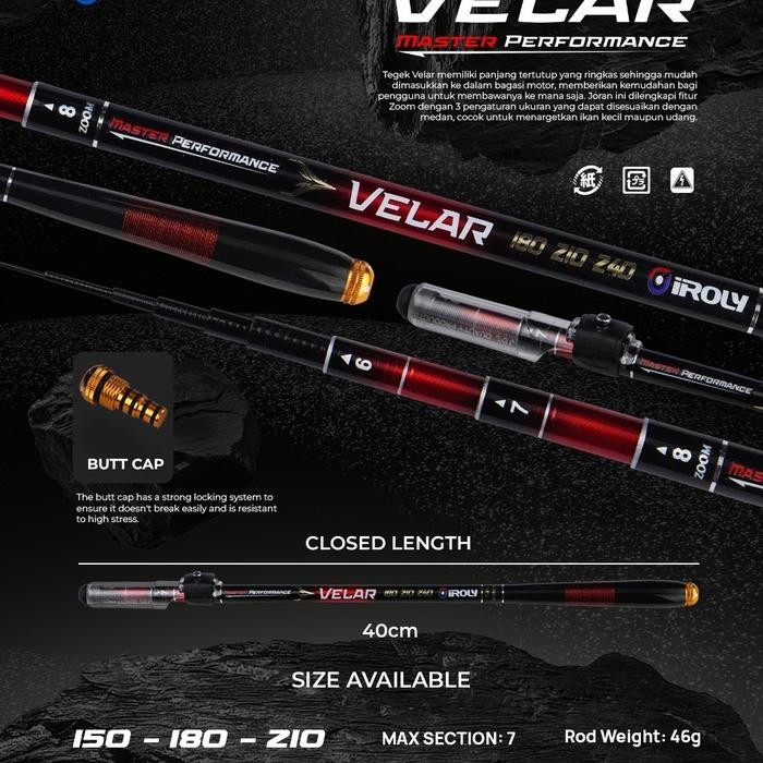 JORAN TEGEK CARBON ZOOM IROLY VELAR MASTER PERFORMANCE 210 240