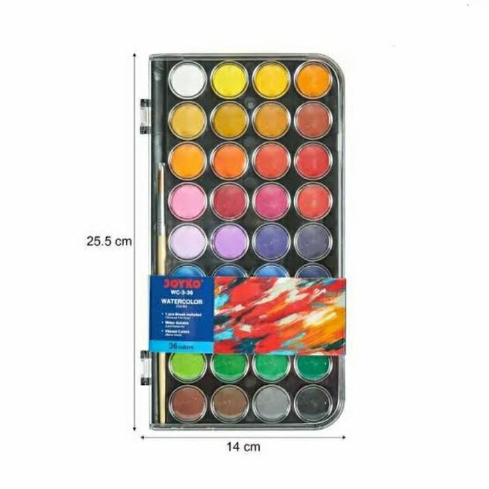

Cat Air Joyko isi 36 Warna / pack