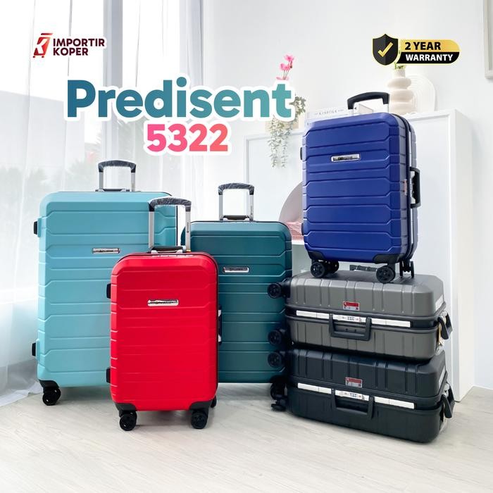 Koper President Original 5322 Series 20 & 24 Inch Aluminium TSA Lock