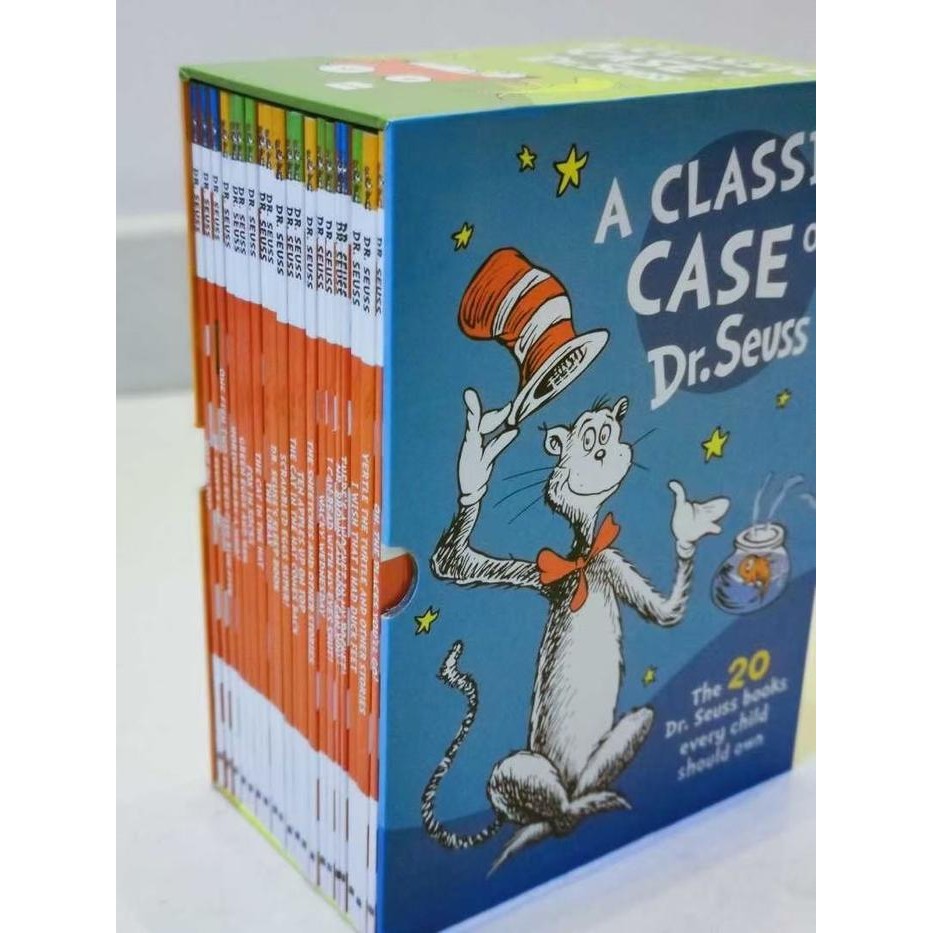

a classic case of dr seuss box set 20 books