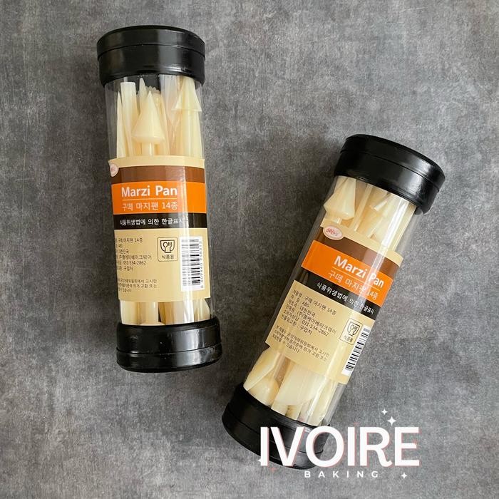 Korean Marzipan Wagashi Modelling Tools Set of 14pcs