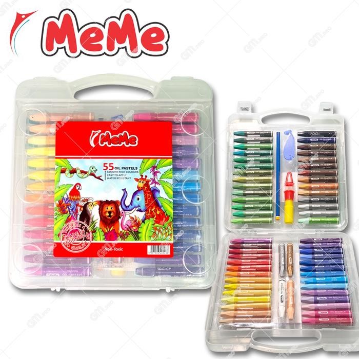 

Crayon Meme 55 Warna / Oil Pastel Meme 55 Colors / Krayon Oil Pastel Meme 55 Warna