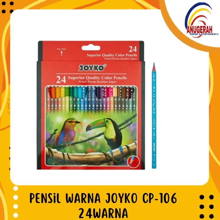 

PENSIL WARNA JOYKO CP-106 24 WARNA (PCS)