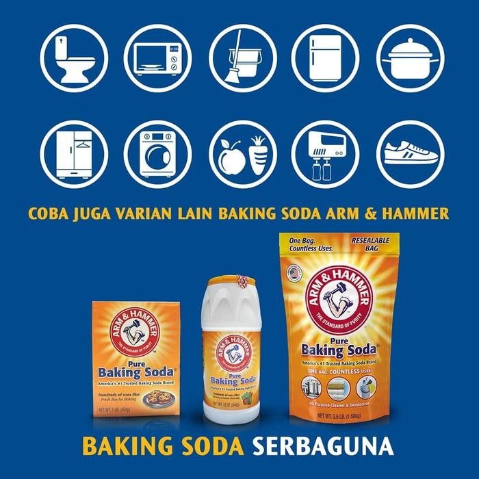 

FyZ BAKING SODA MERK Arm & Hammer Baking Soda 454GR
