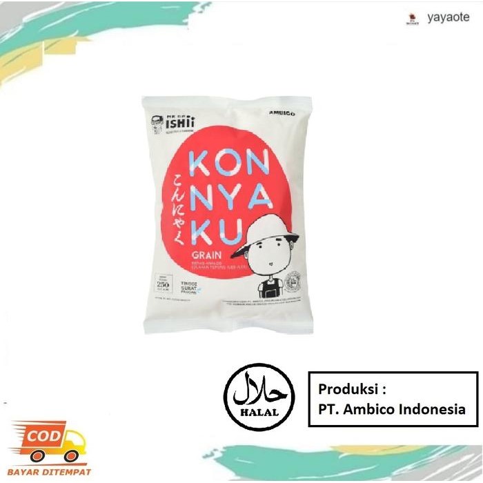 

Glx Beras Shirataki Konnyaku Kering 250 GR