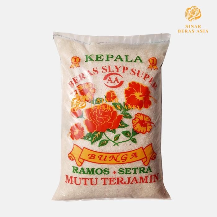 

Glx Beras Kepala Slyp Super Bunga, Nasi Pulen, Tanpa Pemutih dan Pengawet