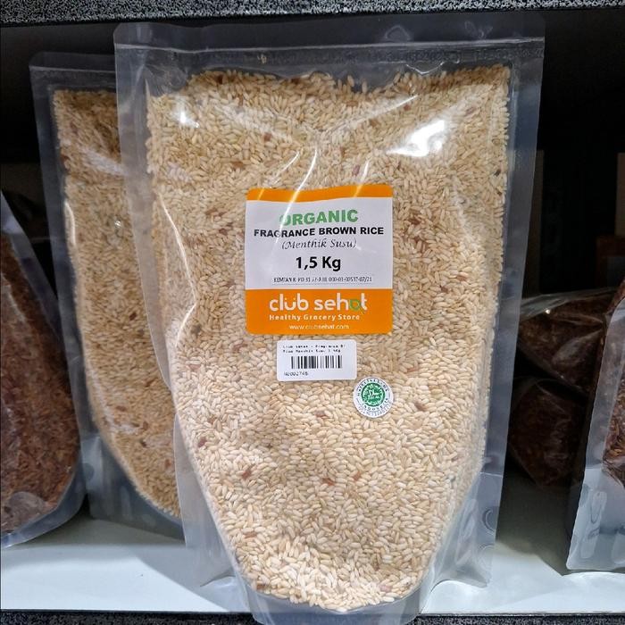 

Glx Club Sehat Organic Fragrance Brown Rice Menthik Susu 1.5kg