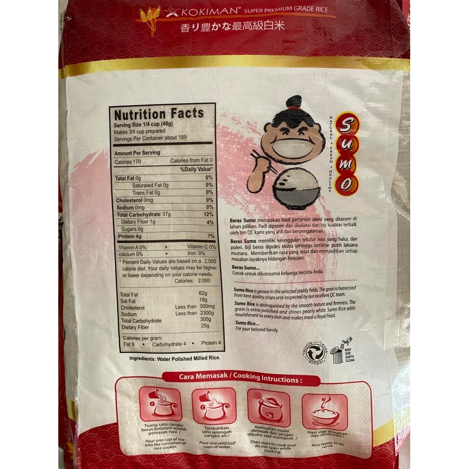 

Glx Beras Sumo Merah 20 Kg