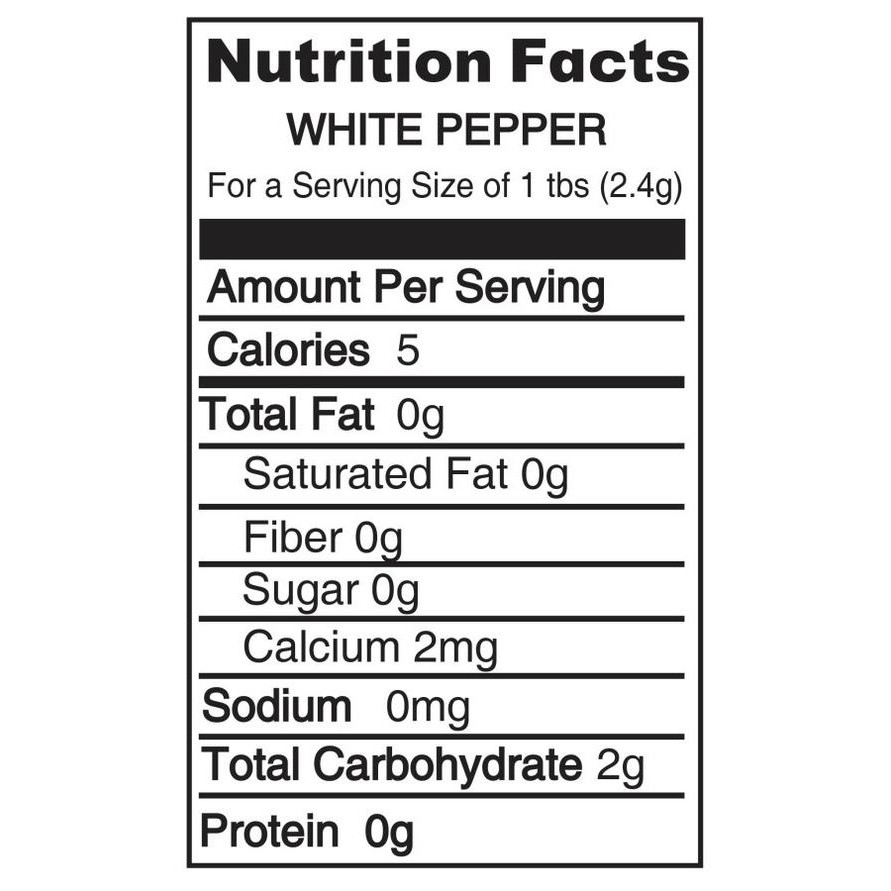 

FyZ Lada Putih Bangka Bubuk / White Pepper Powder (500 gram) by Granology