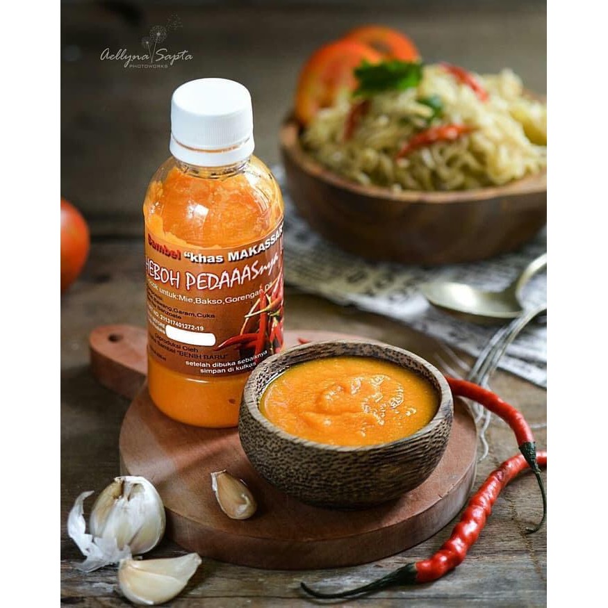 

Glx Sambal Khas Makassar Heboh Pedas 220 Ml