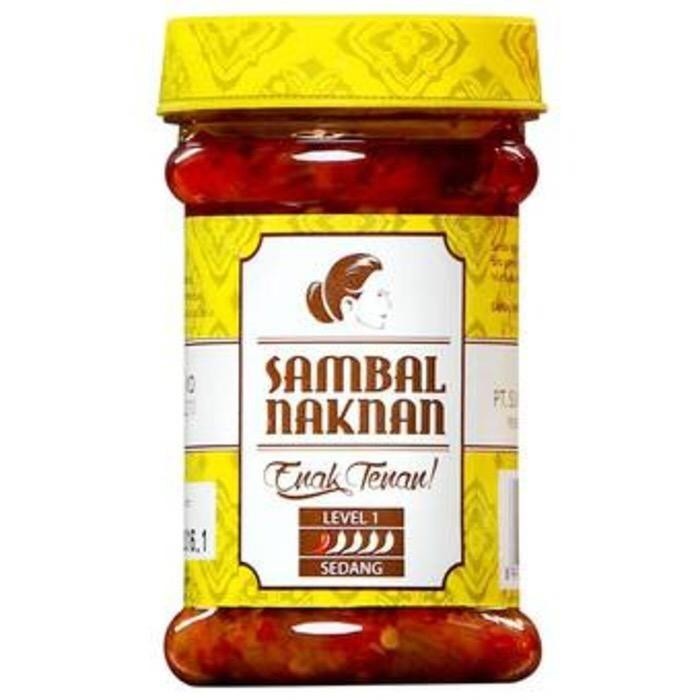 

Glx Sambal Bawang Naknan Pedas Level 1 - 140gr
