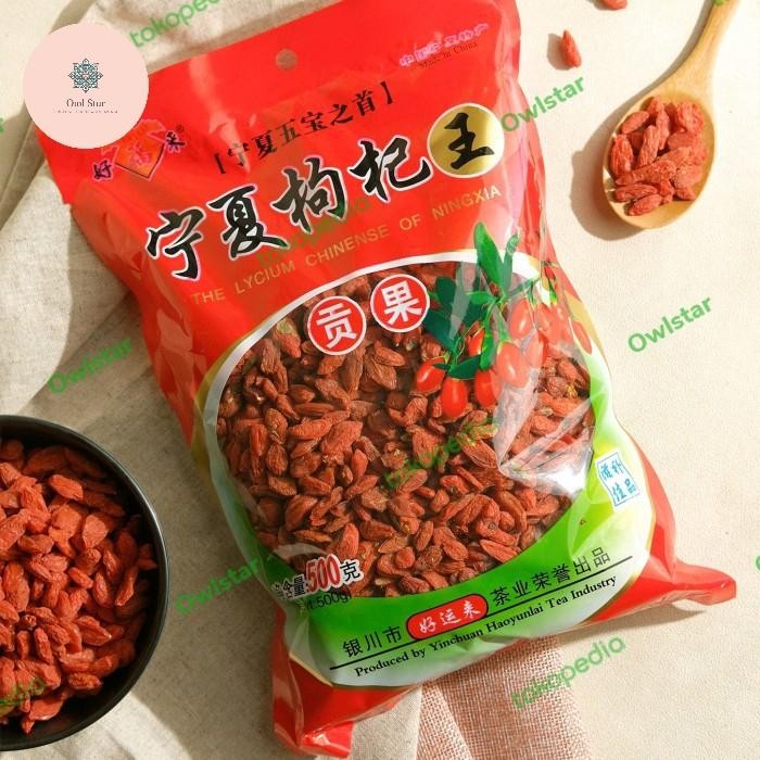 

Gdh Goji Berry kice Premium Qualitas bagus 500gr