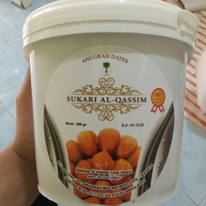

Gdh Kurma Sukari Al Qassim 850 gram Kurma raja