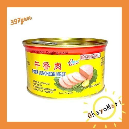 

Gdh Gulong / Pork Luncheon Meat/ Daging Babi Kaleng (NON_HALAL) 397g