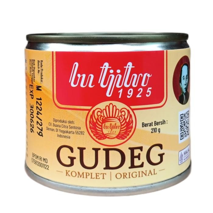 

Gdh Gudeg Kaleng Bu Tjitro Varian Komplet Original Paket Hemat - Isi 4Pcs