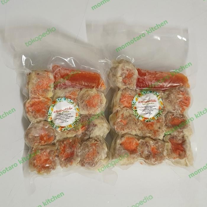

Ger Siomay Ayam isi 20 pcs (2 pack @10 pcs)