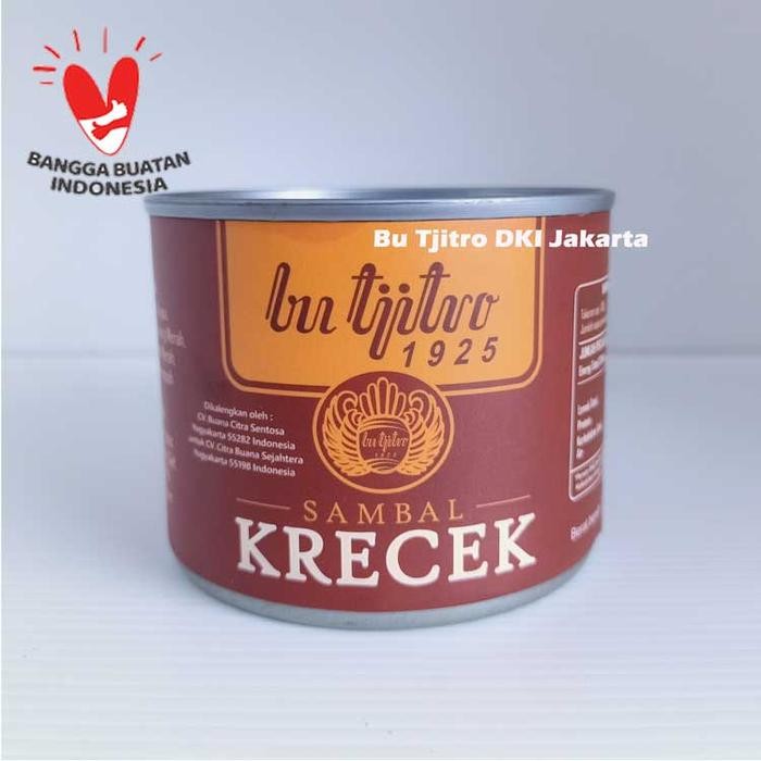 

Gdh Sambal Krecek Sambel Goreng Krecek 210 gr Oleh Gudeg Kaleng Bu Tjitro