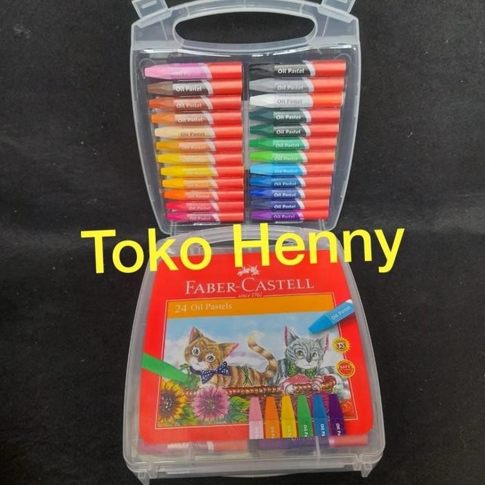 

Crayon Oil Pastels Faber Castell Isi 24 Warna Stationery Gratisongkir