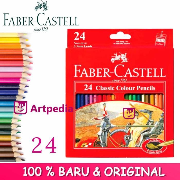 

Pensil Warna Faber-Castell 24 Classic Colour Gratisongkir