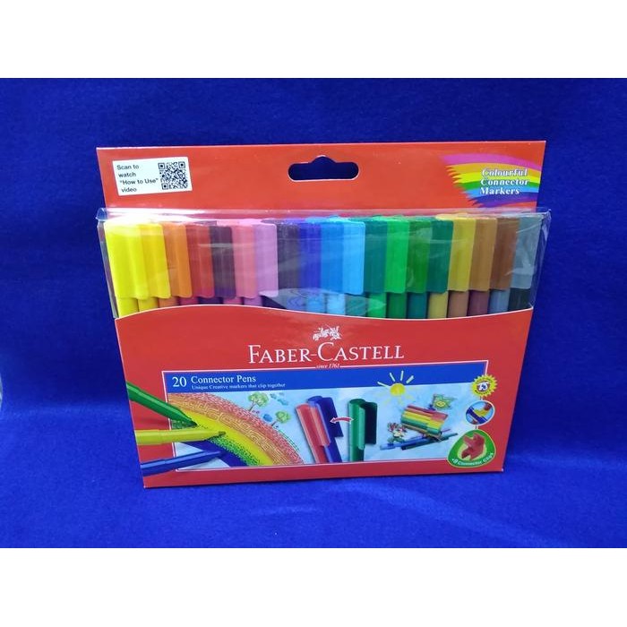 

Faber Castel Connector Pens 20 Warna Spidol Gratisongkir