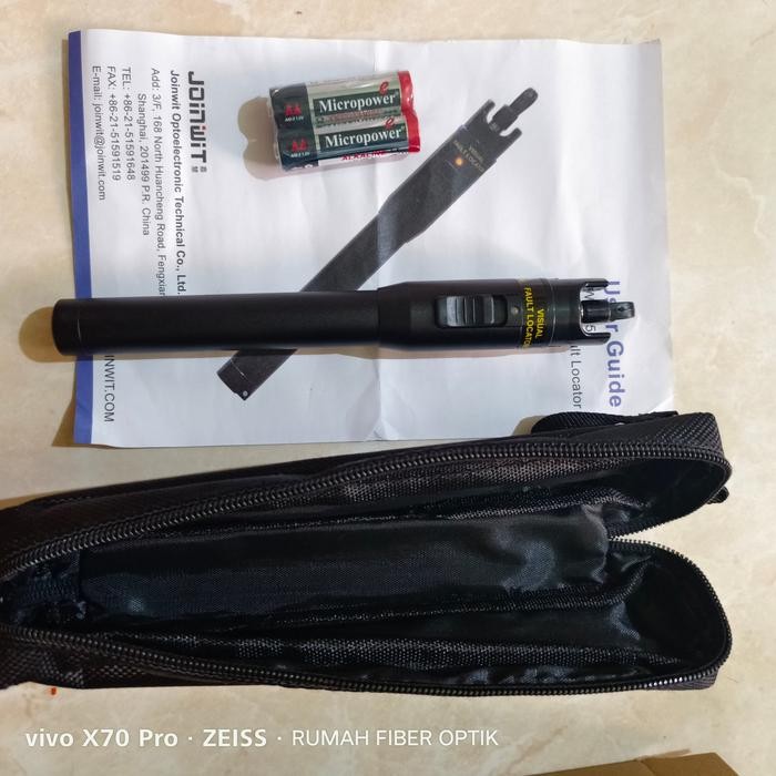 

Vfl/Laser Joinwit Jw3105A 20Mw/Visual Fault Locator Fiber Optic Gratisongkir