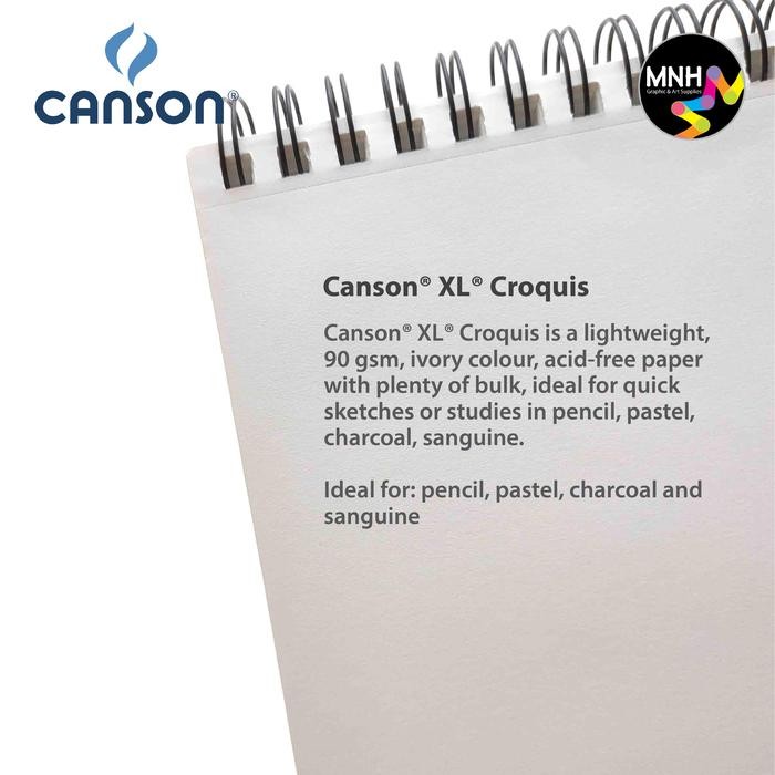 

Drawing Book Canson Xl Sketch 120S 90G A3 - A5 Gratisongkir