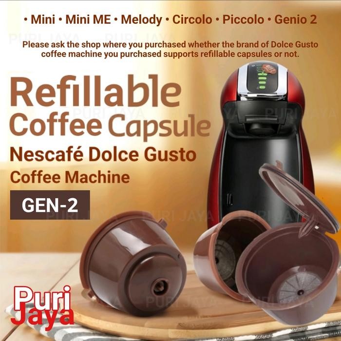 Refill Capsule Dolce Gusto Nescafe Coffee Kapsul Kopi Isi Ulang
