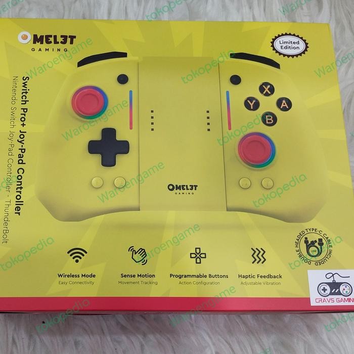 OMELET Nintendo Switch Pro+ Joy-Pad Controller ThunderBolt Pro Joycon