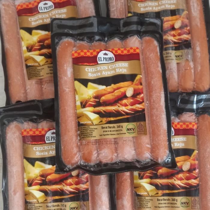 

Gdh El Primo Beef Cheese Sosis Sapi Keju 500 gram