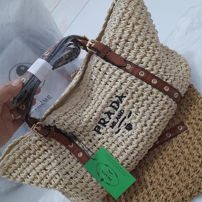 tas wanita tote /tas rotan