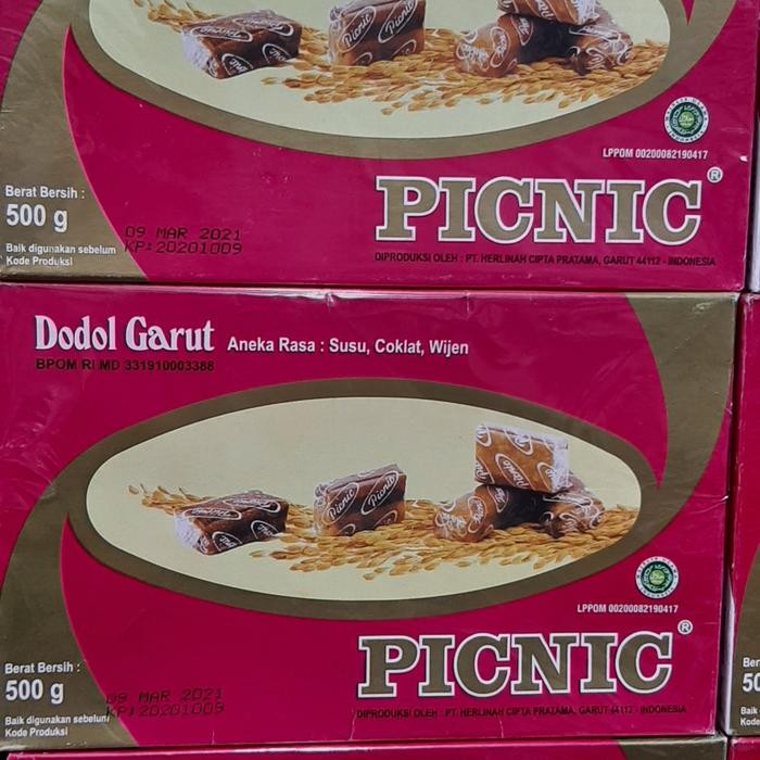 

Gdh Dodol Garut Picnic 500gram
