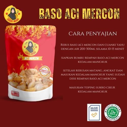 

Ger BASO ACI MERCON NENG JINJU Asin Chili Food Pedas