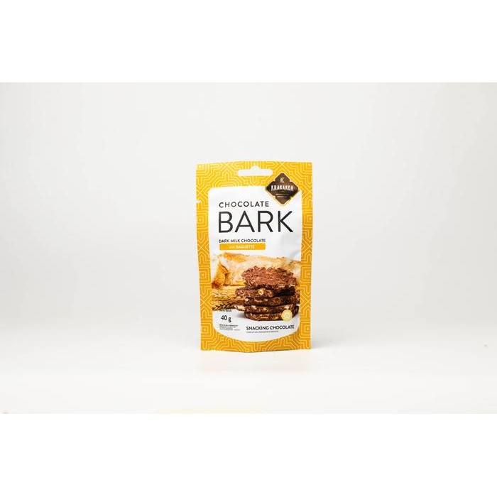 

Ger Krakakoa - Mini Chocolate Bark, Dark Milk Chocolate with Baguette - Krakakoa