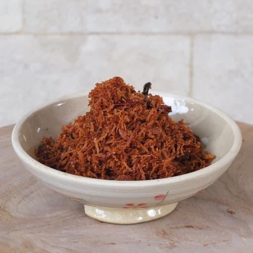 

Gdh Serundeng Kelapa Pedas Mezzaluna Snack Organik 200g Tanpa Pengawet