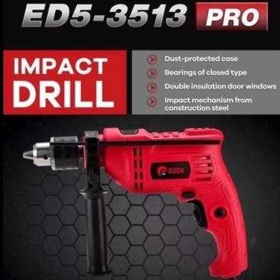 Edon Ed5-3513 Mesin Bor Listrik Bor Tangan Edon 13Mm Bolak Balik / Bor