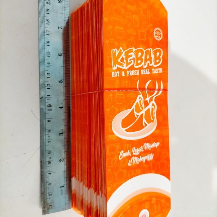 Box Kebab ering/ bungkus kebab kecil
