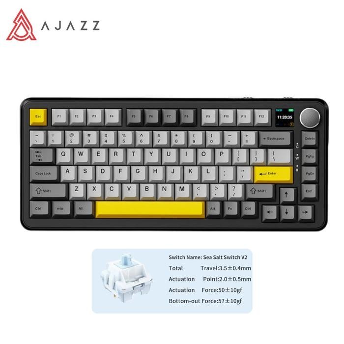 Ajazz AK820 MAX AK820MAX With Screen Meanical Keyboard