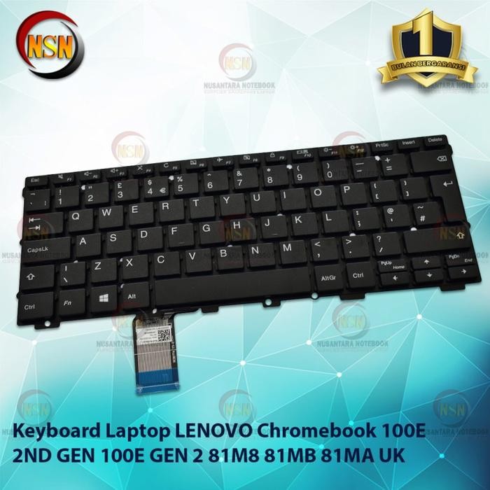 Keyboard Laptop For ROMEBOOK 100E 2ND GEN 100E GEN 2 81M8 81MB 81MA New