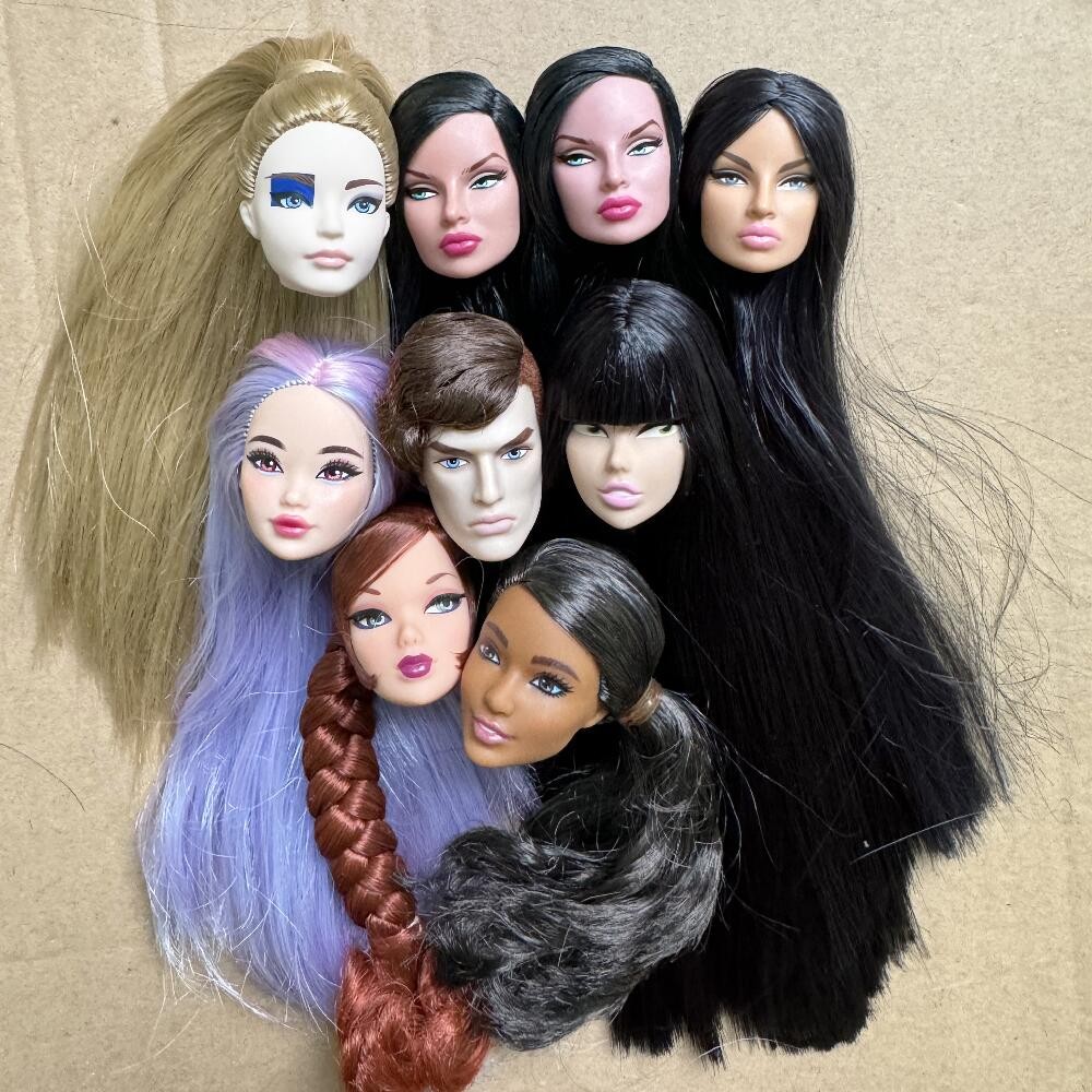 1/6 Vintage Doll Heads Male Heads Lucas FR Princess Female Quality Doll Heads