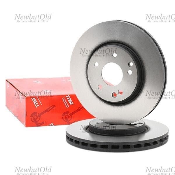 2Pc Front Disc Brake Depan 2034210512 Mercedes W203 C240 Best Quality