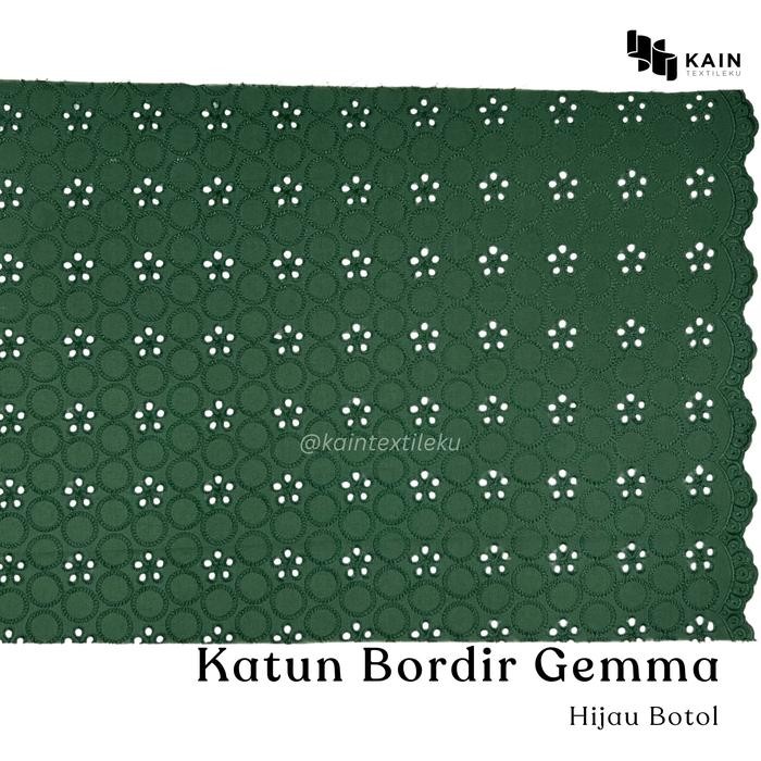 

BAHAN KAIN KATUN BORDIR GEMMA PER 0,5 METER KODE 761