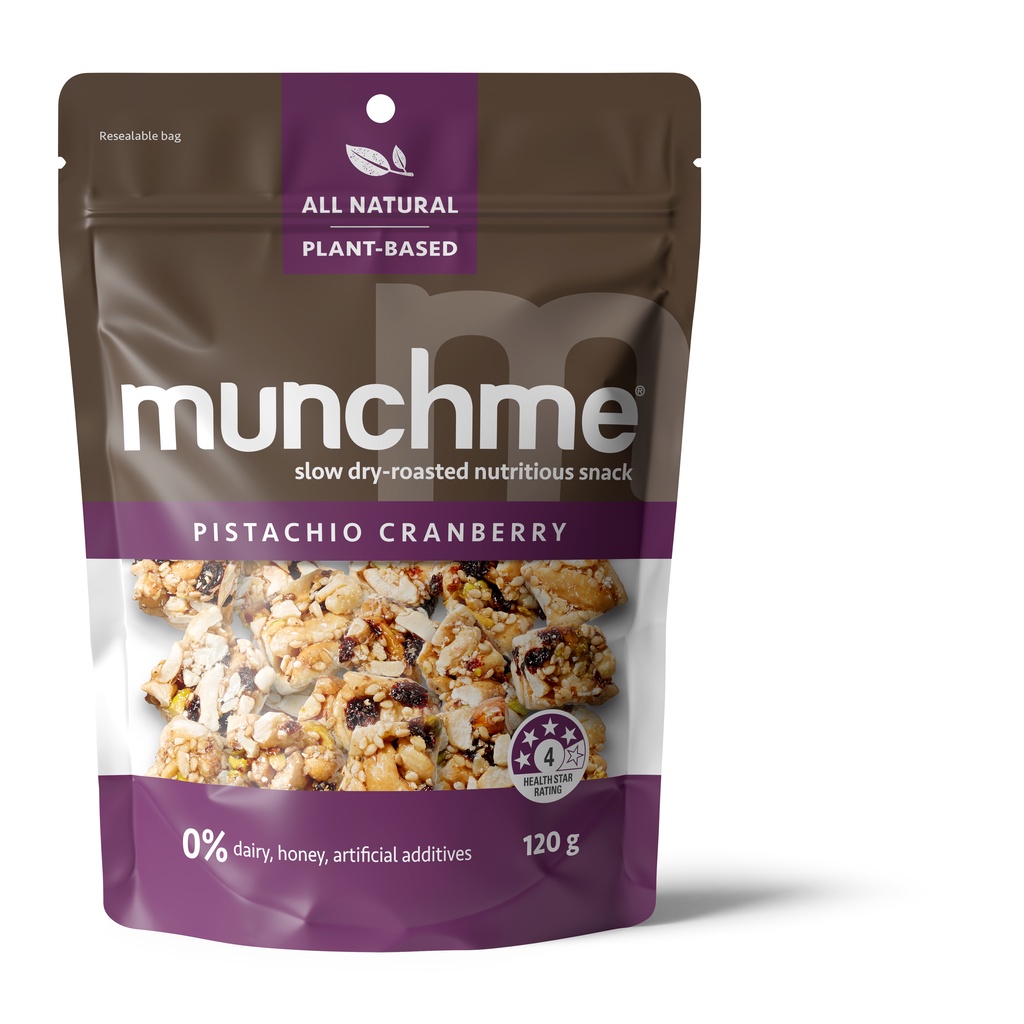 

Thinkfood Munchme Pistacho Cranberry