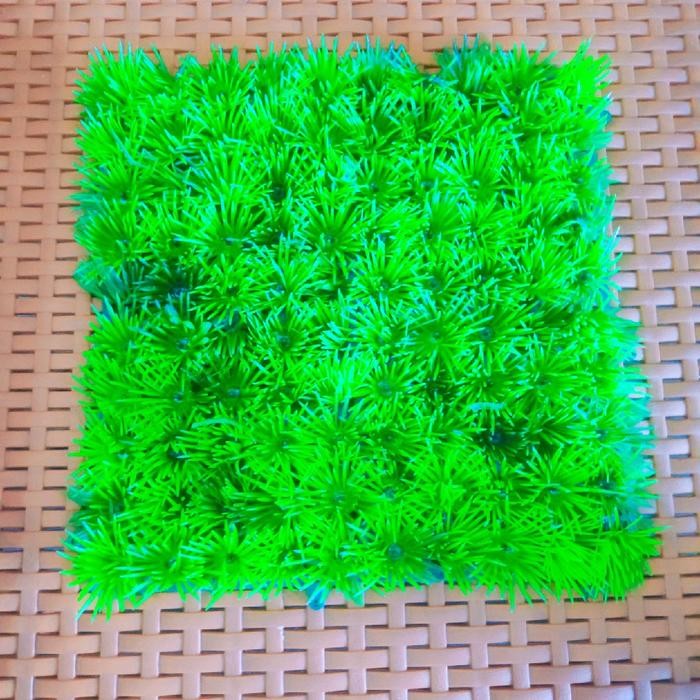 Rumput Hias Sintetis - Rumput Aquarium Aquascape - Rumput Artificial