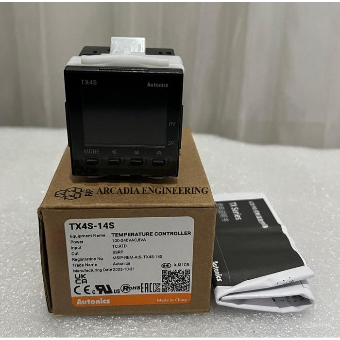 Terbaru Temperature Controller Autonics Autonic Tx4S-14S Tx4S 14S Original