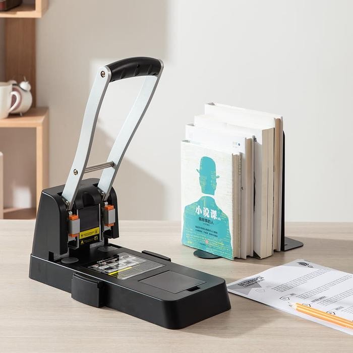 

Deli E0150 2- Pembolong Kertas-Heavy-Duty Punch 150Sheets