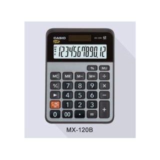 

Casio Calculator Mx-120B - Kalkulator Meja Office Desktop Mx 120 B
