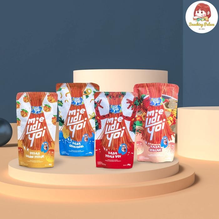 

Snack Cekelin MIE YOI (Mie Lidi Yoi) 50 gr Cemilan VIRAL