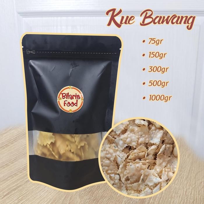 

Keripik Kue Bawang Renyah Homemade Ukuran 500g Kemasan Besar - Jajanan Viral Kue Bawang - Food,